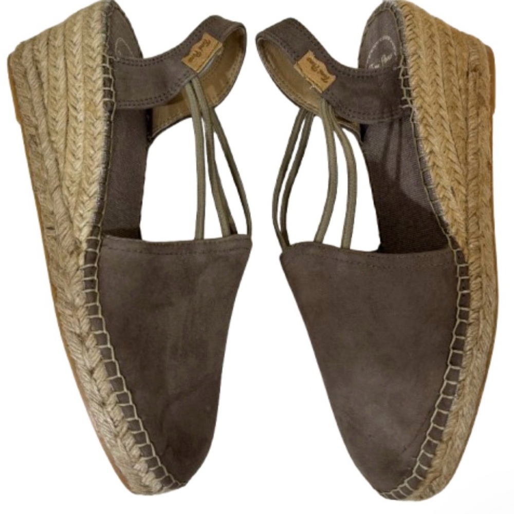 Size 40 Toni Pons NWOT Women's Brown Espadrille Shoes